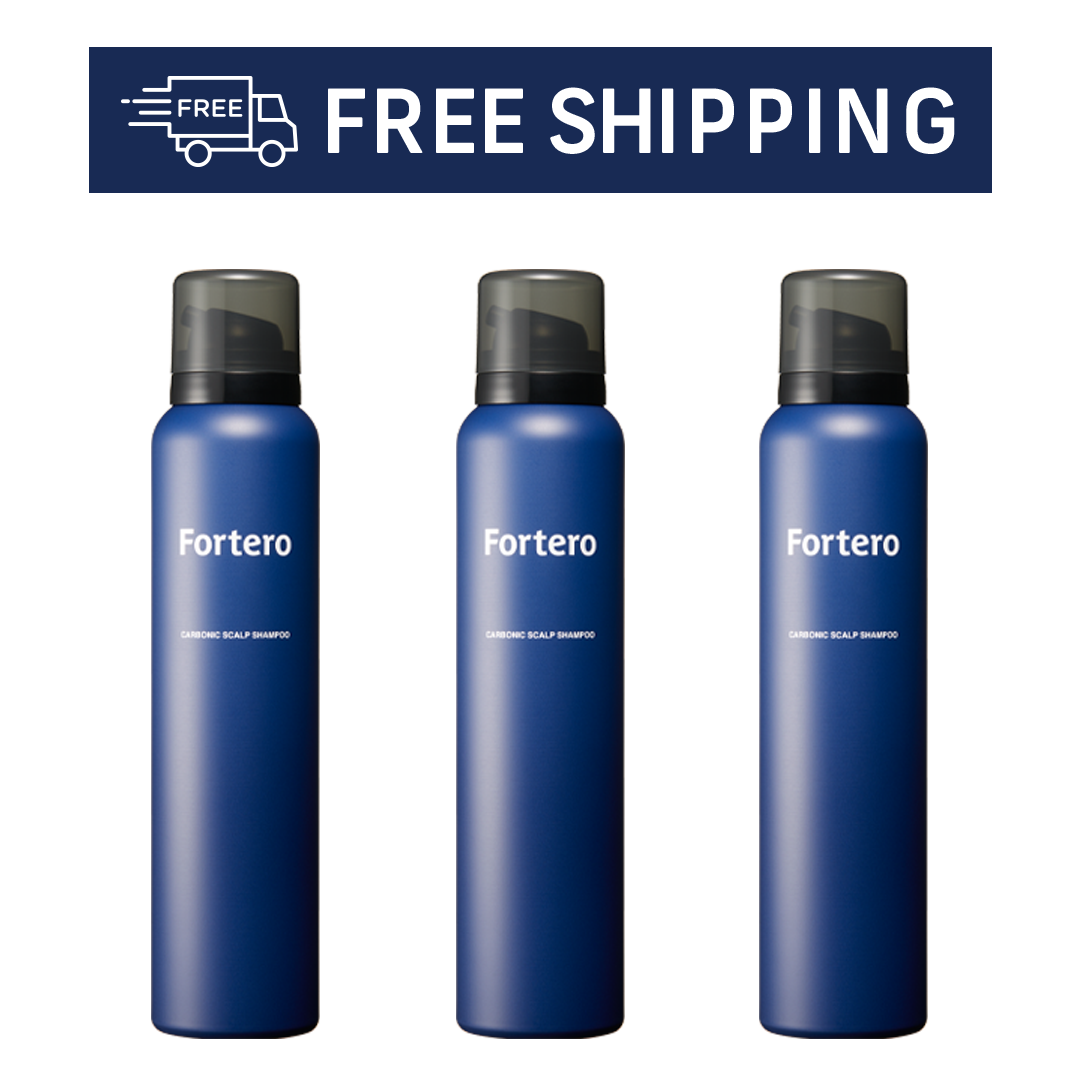 Fortero Carbonic Acid Shampoo (Pack of 3)  (One time)