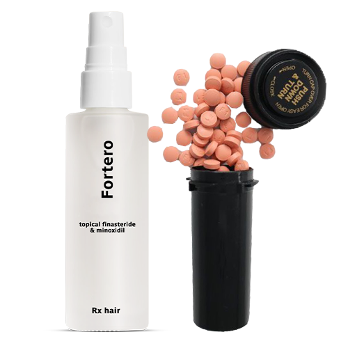 Fortero Topical Finasteride Spray & Oral Finasteride Kit-OT (CS)